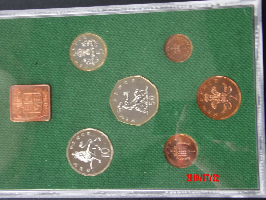 Gr. Britain, 1975, Proof Set