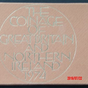 Gr. Britain, 1974, Proof Set - Image 1