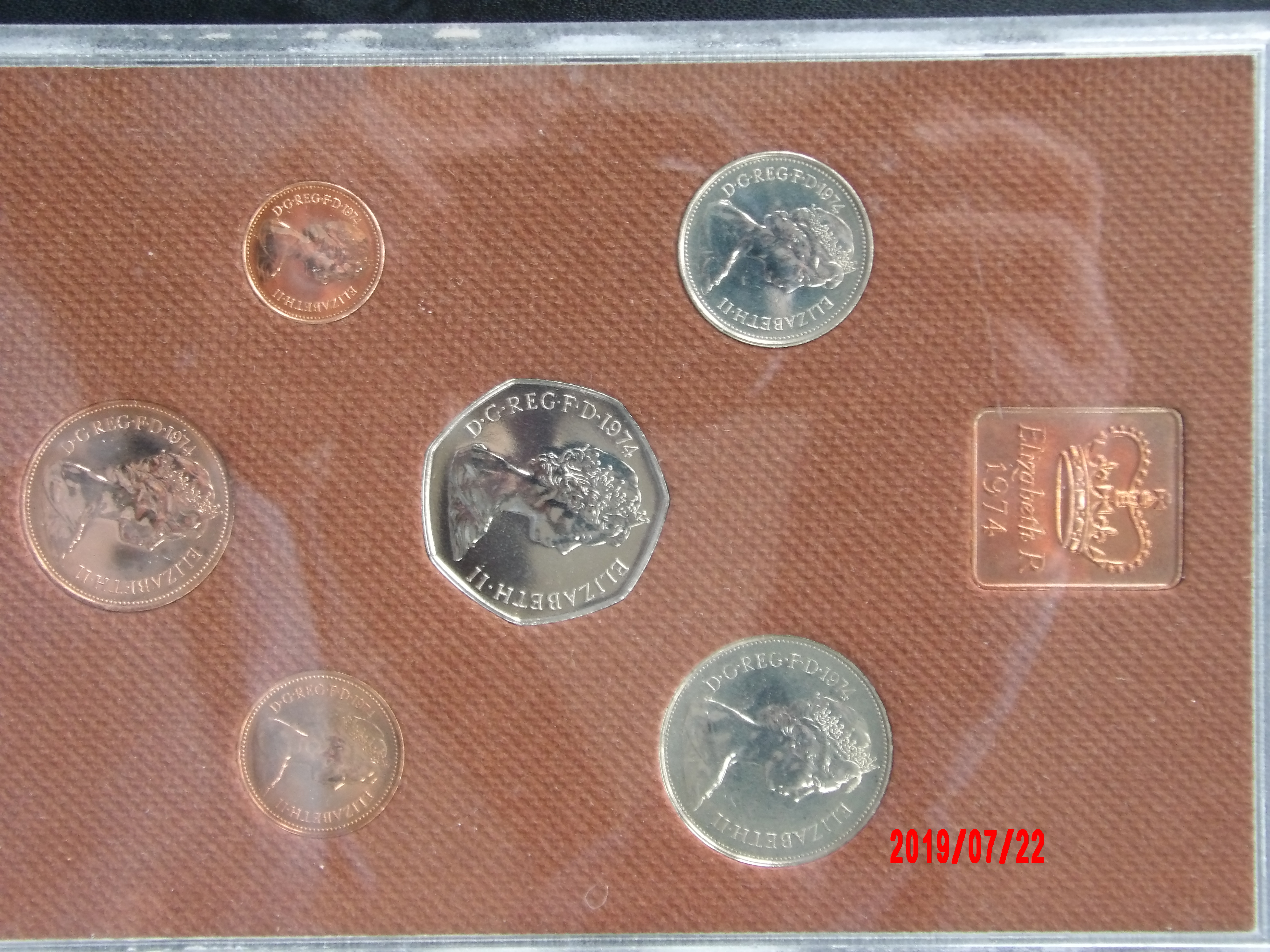 Gr. Britain, 1974, Proof Set - Image 2