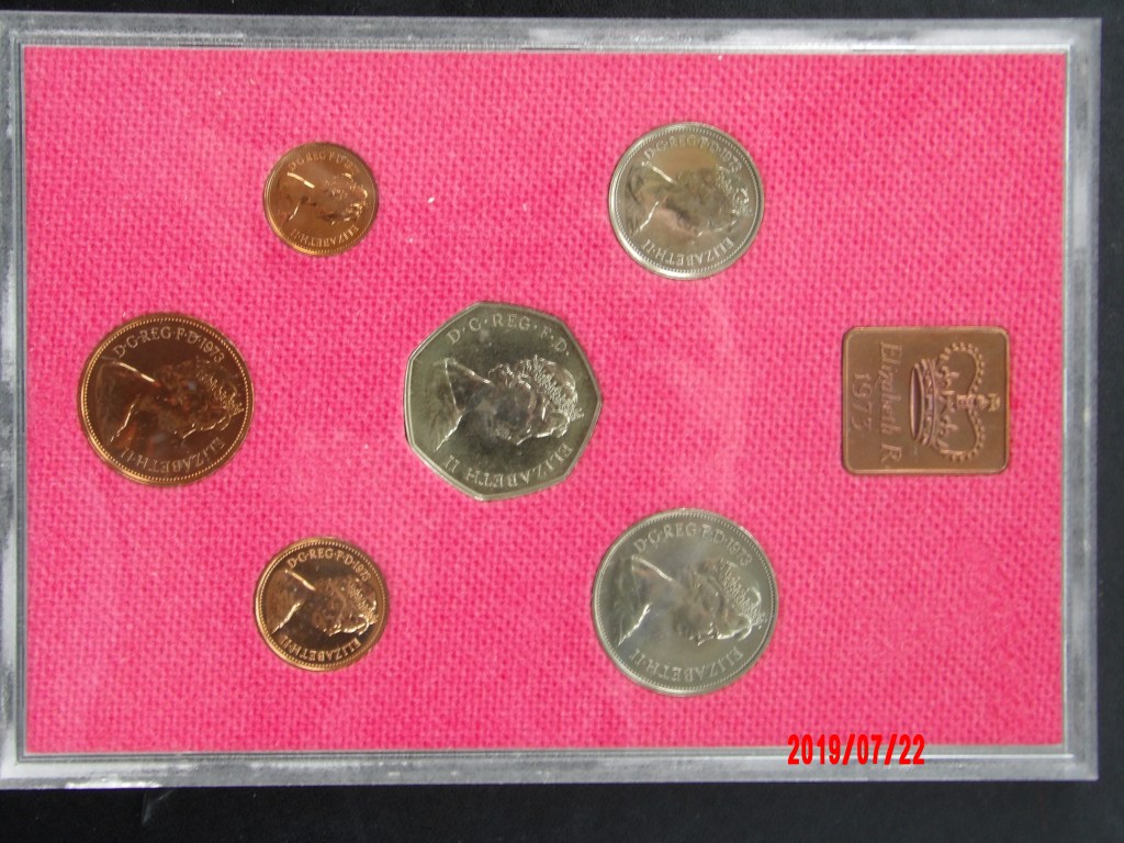 Gr. Britain, 1973, Proof Set