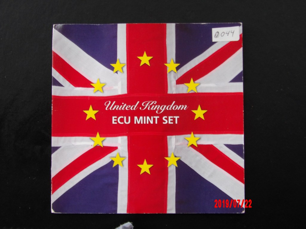 Gr. Britain, 1992, ECU Pattern Set