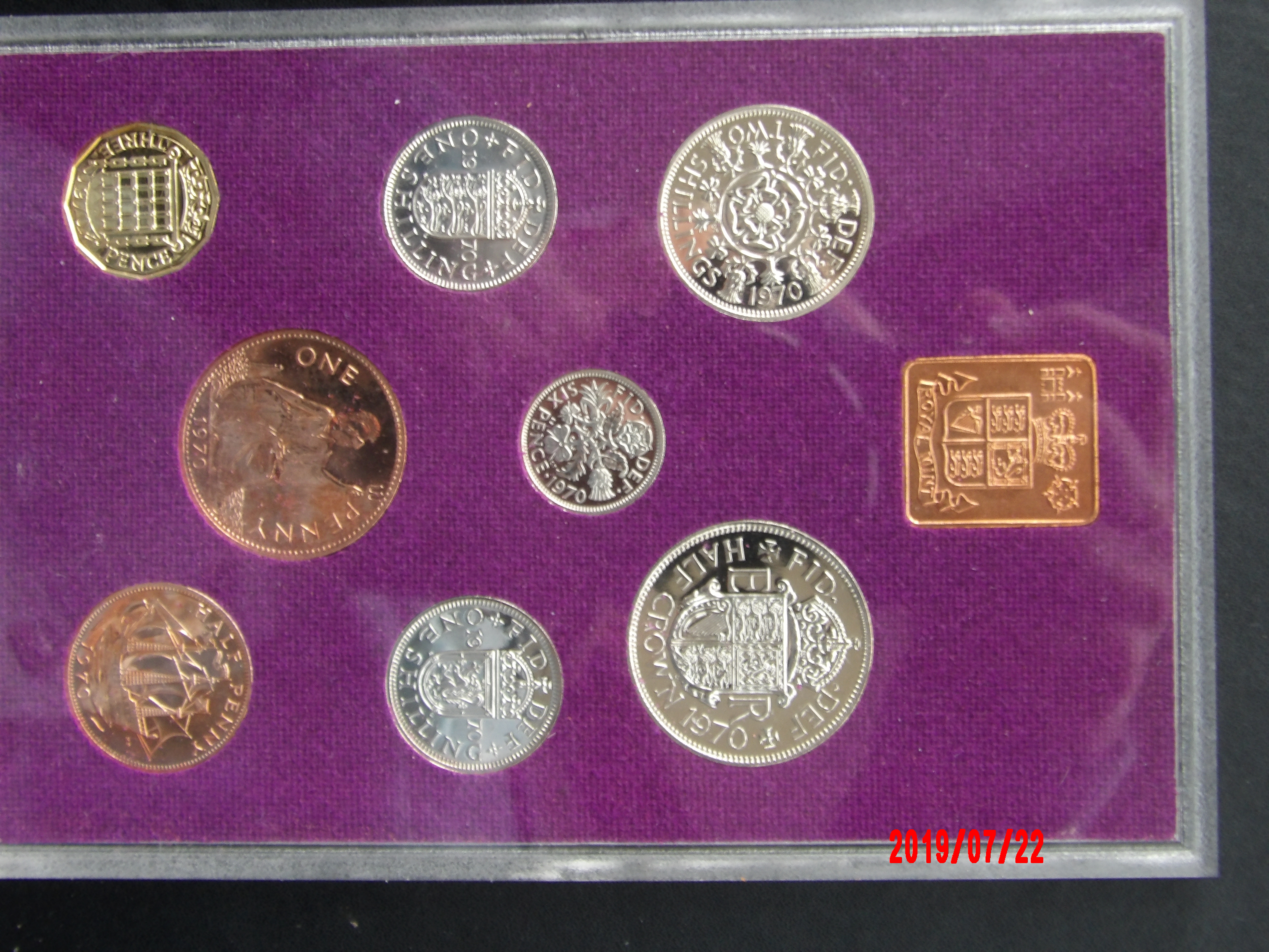 Gr. Britain, 1970, Proof Set - Image 3