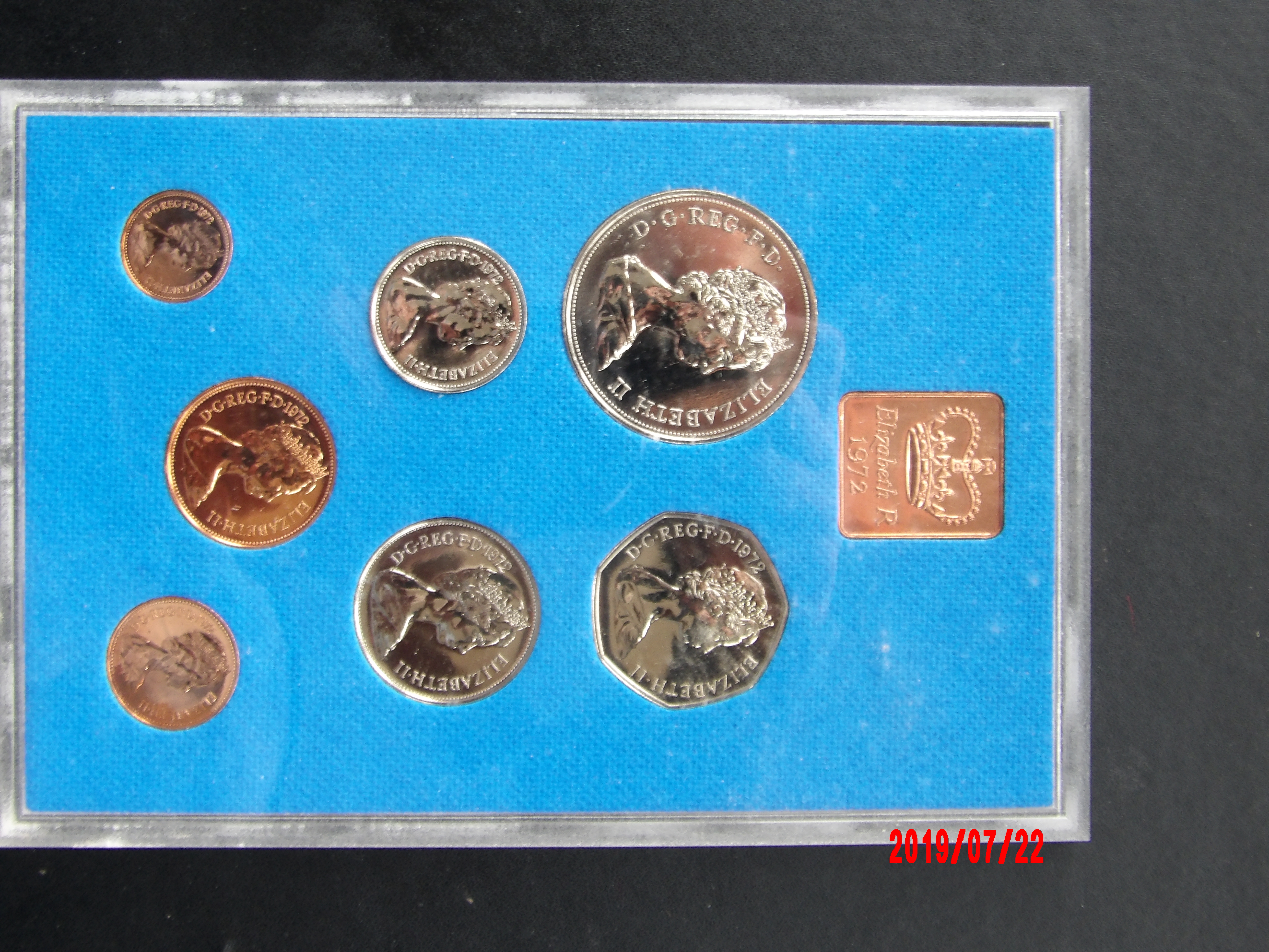Gr. Britain, 1972, Proof Set - Image 2
