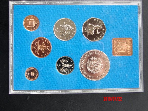 Gr. Britain, 1972, Proof Set