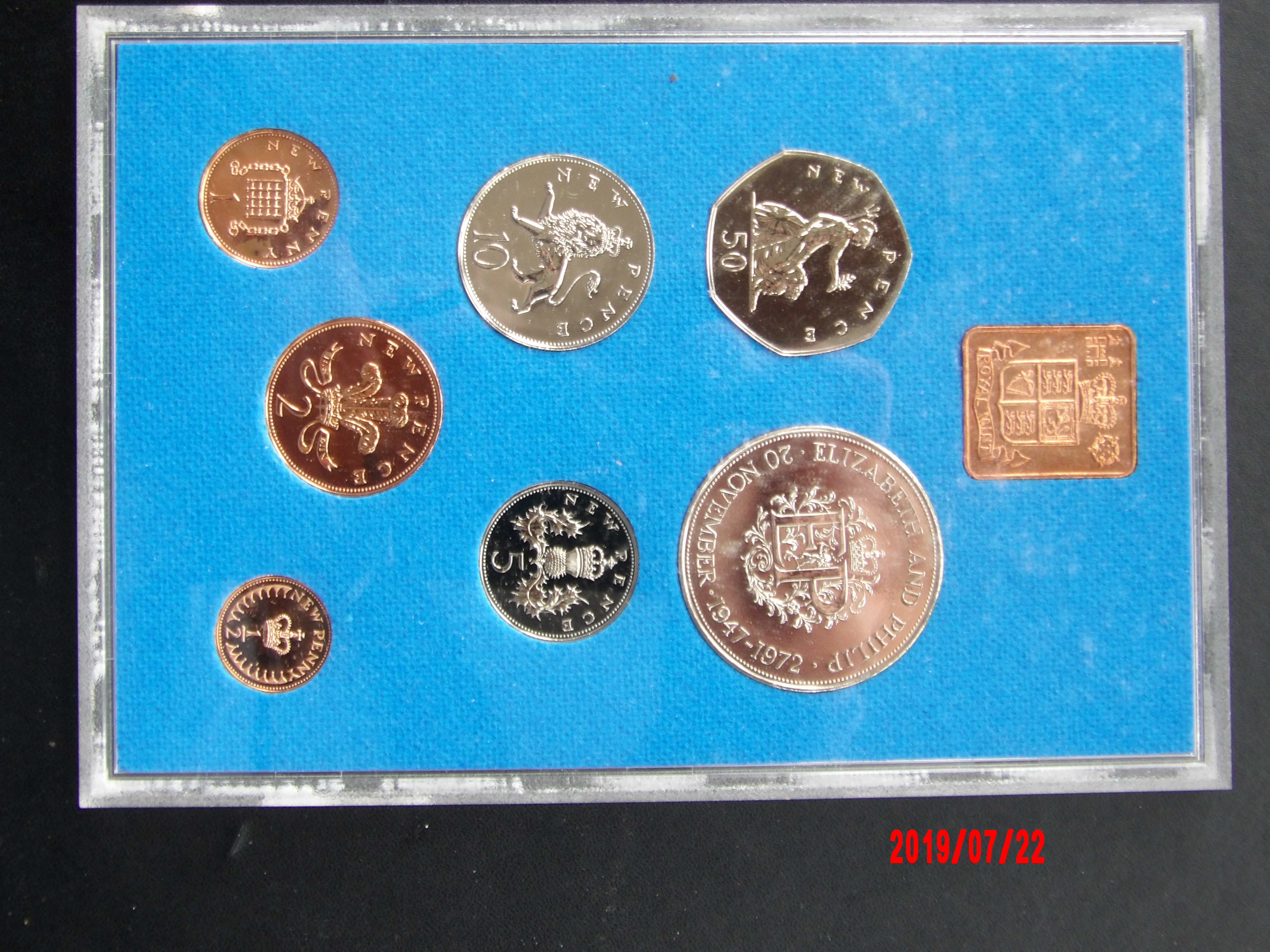 Gr. Britain, 1972, Proof Set - Image 3