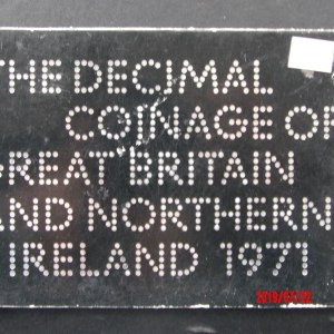 Gr. Britain, 1971, Proof Set - Image 1