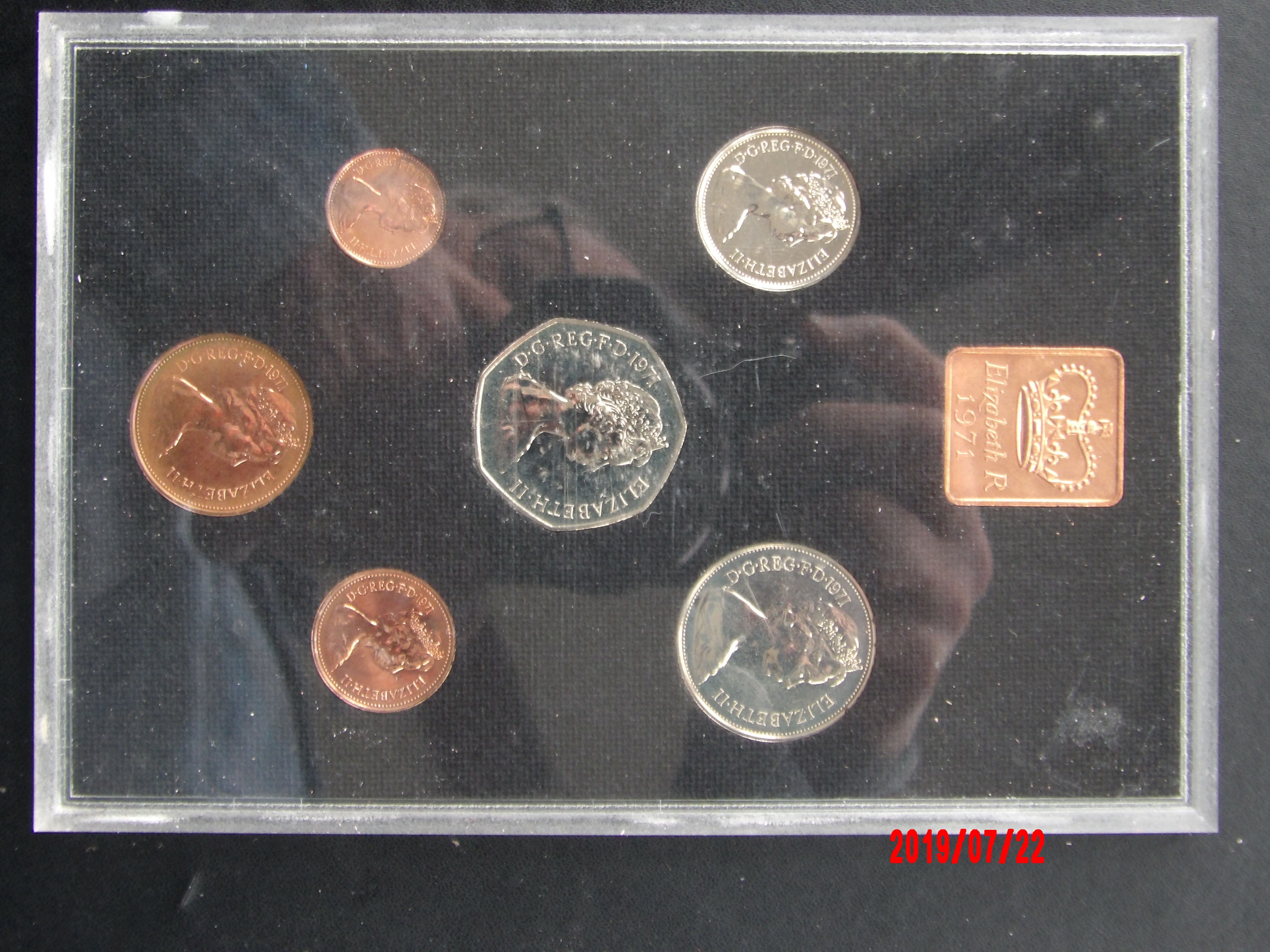 Gr. Britain, 1971, Proof Set - Image 2