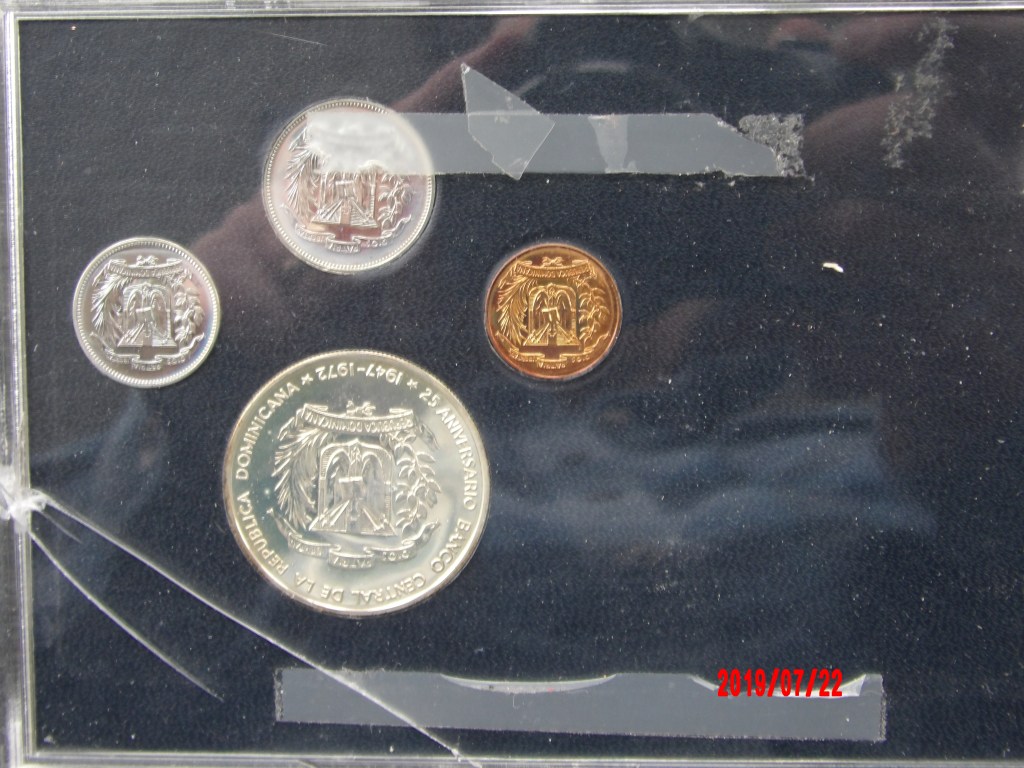 Dominican Republic, 1972, Proof Set