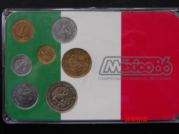 Mexico, 1986, Mint Set