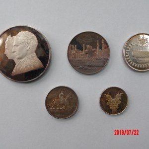 Iran, 1971, Silver Proof Set   SOLD - Image 1