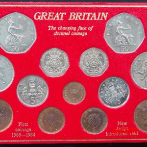 Gr. Britain, 1985, Mint Set - Image 1