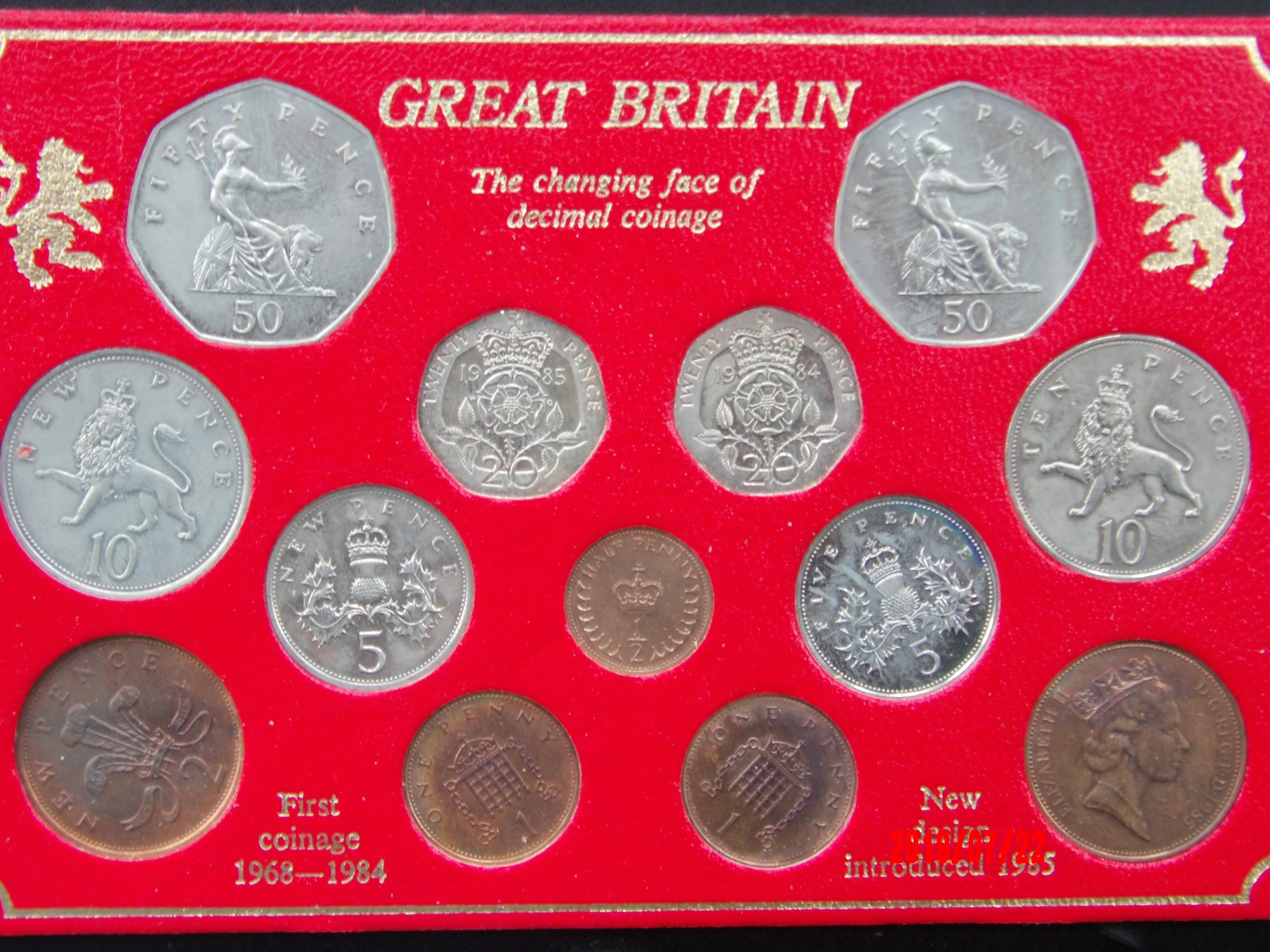 Gr. Britain, 1985, Mint Set - Image 1