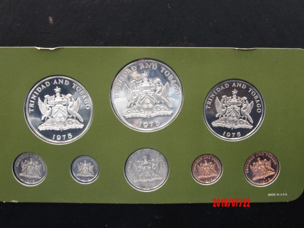 Trinidad and Tobago, 1975, Proof Set