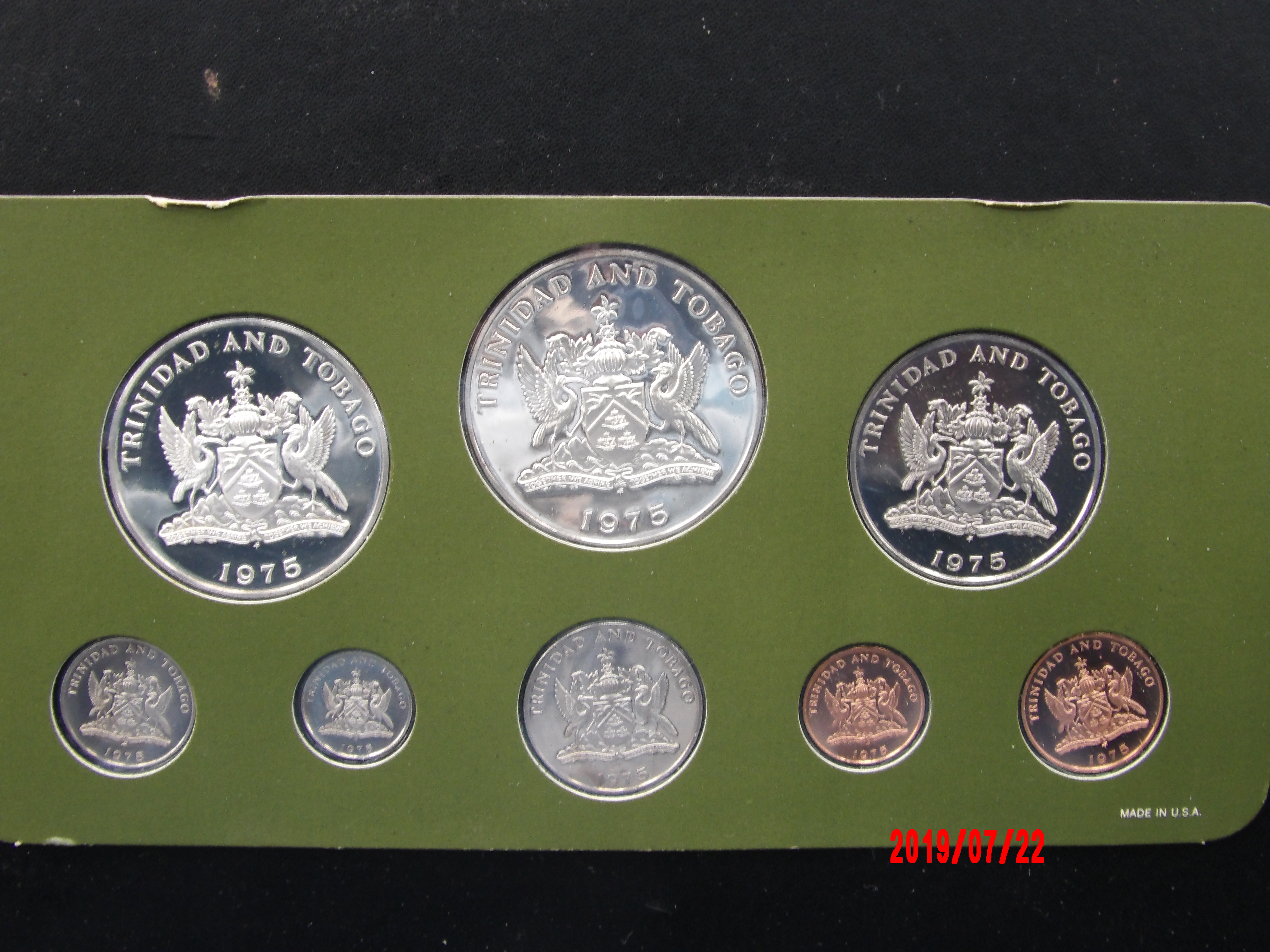 Trinidad and Tobago, 1975, Proof Set - Image 1