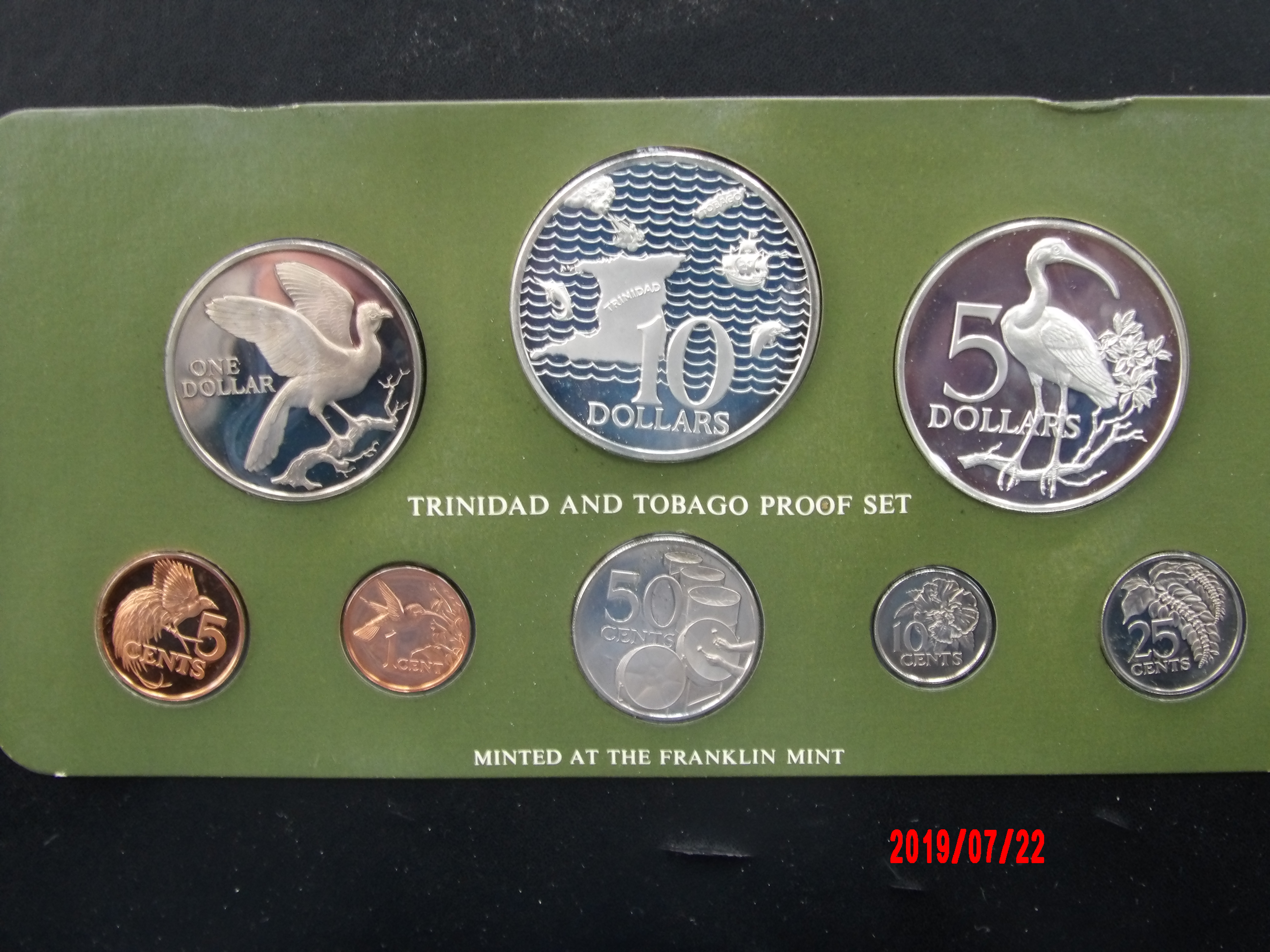 Trinidad and Tobago, 1975, Proof Set - Image 3