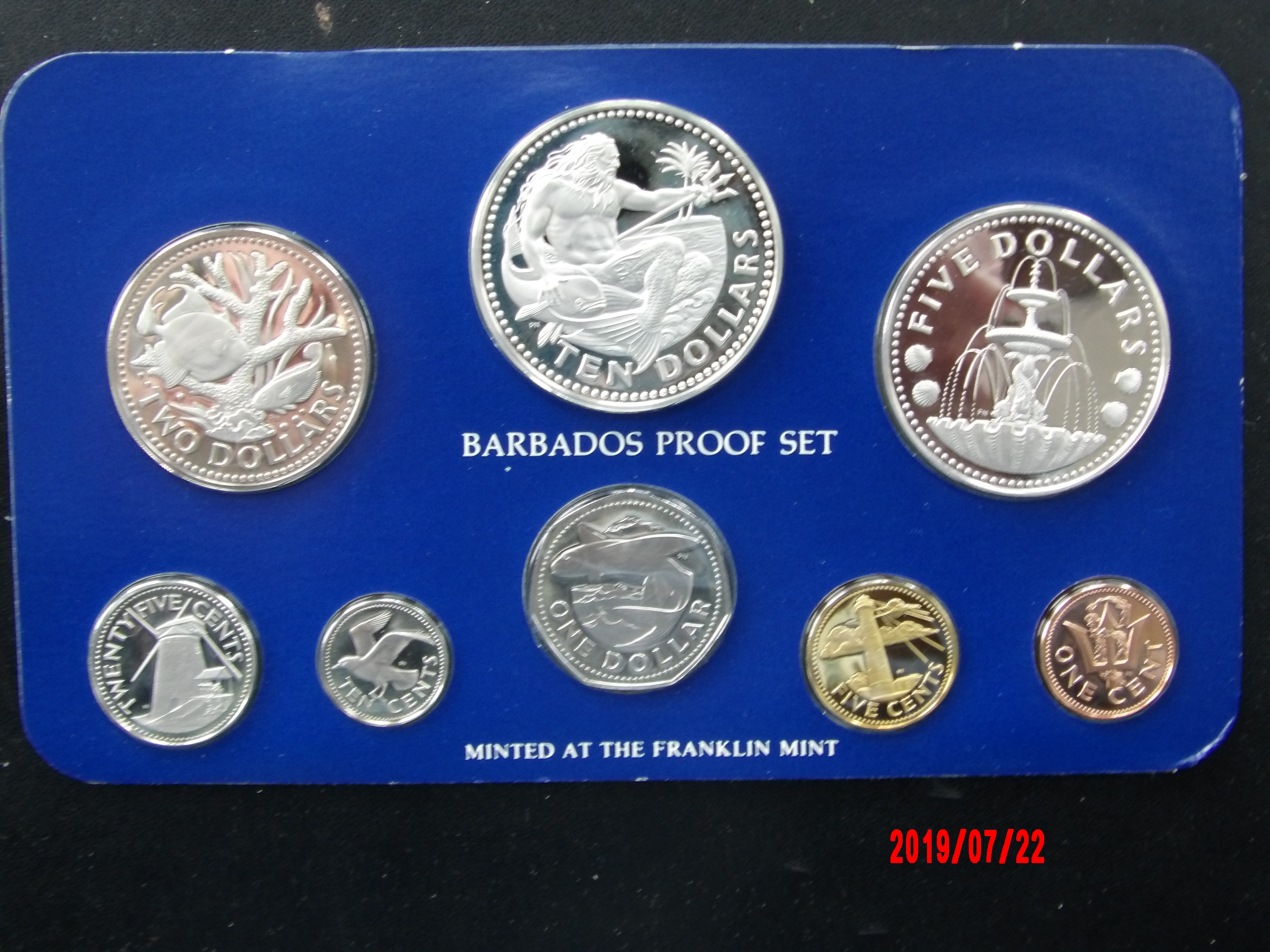 Barbados, 1978, Proof Set - Image 3