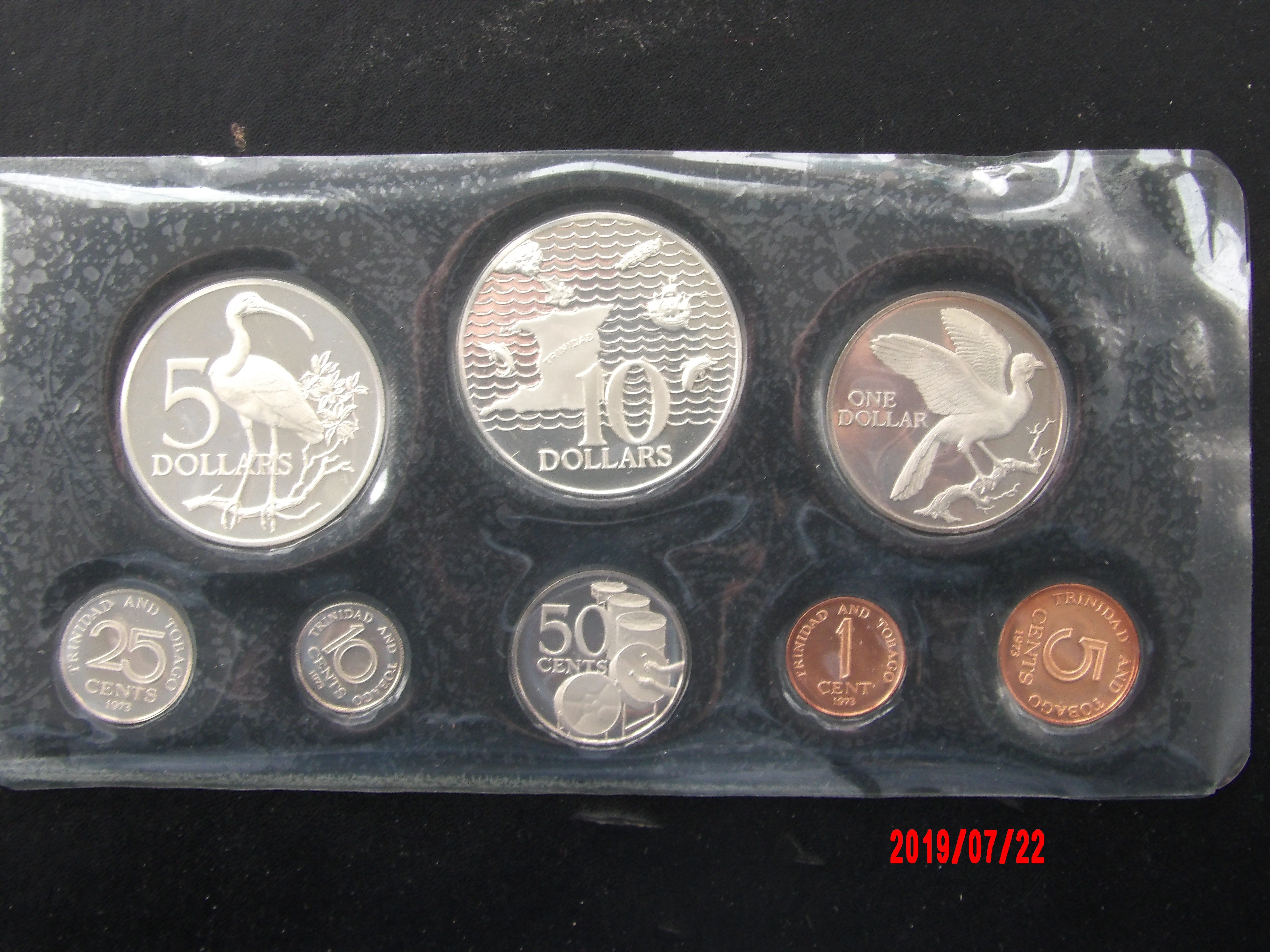 Trinidad and Tobago, 1973, Proof Set - Image 1