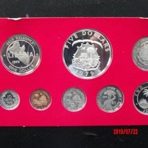 Liberia, 1979, Proof Set - Image 1