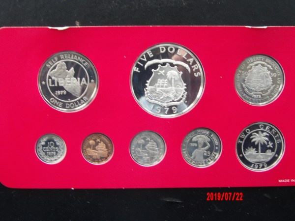 Liberia, 1979, Proof Set