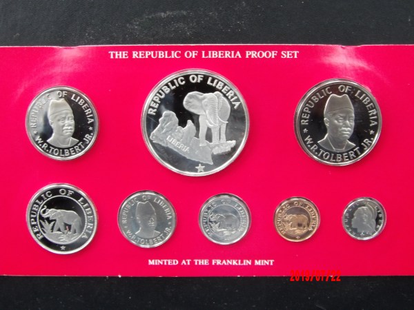 Liberia, 1979, Proof Set