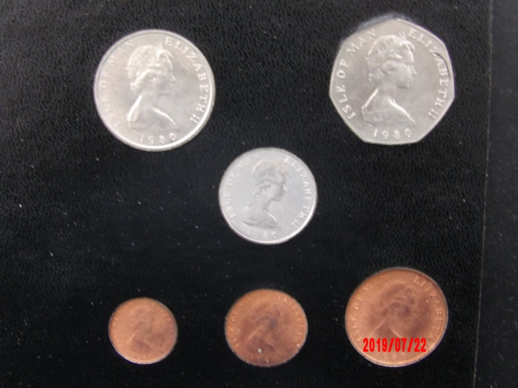 Isle of Man, 1980, Mint Set