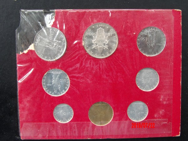 Vatican, 1963, Mint Set