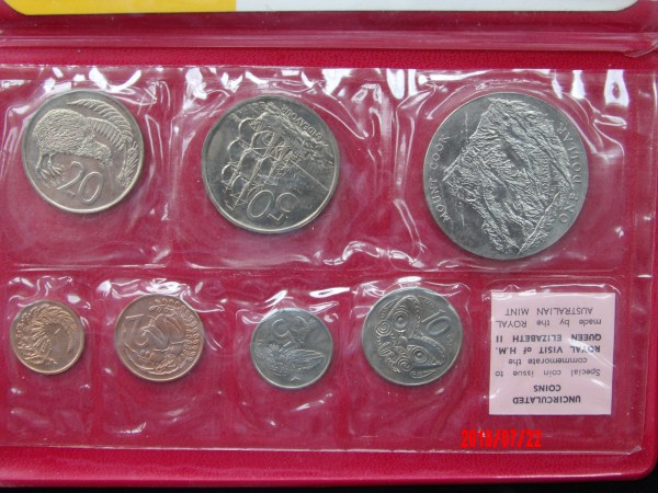 New Zealand, 1970, Mint Set