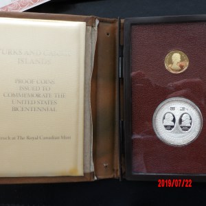 Turks and Caicos, 1976, Proof Set - Image 1