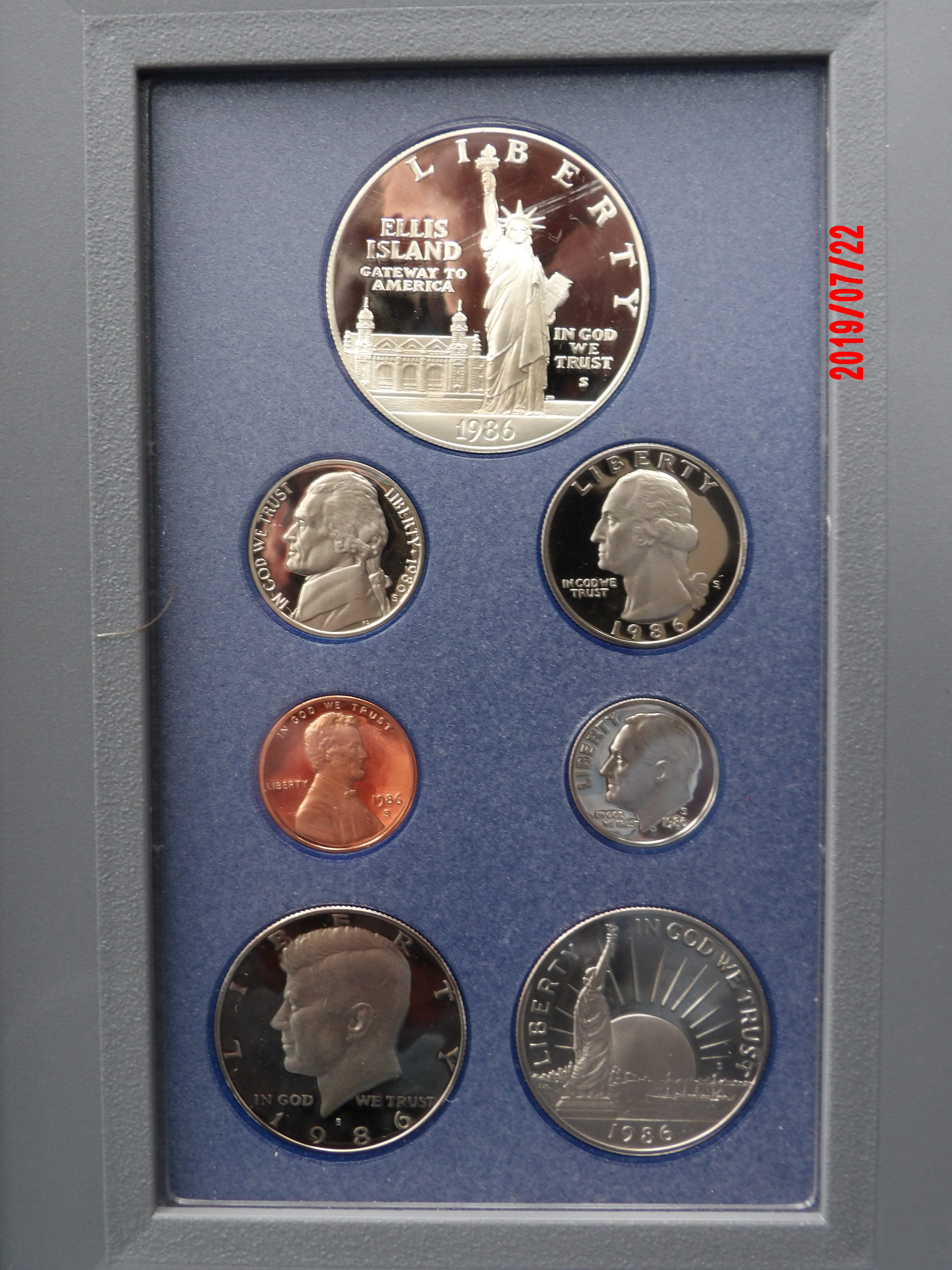United States, 1986S, Prestige Proof Set - Image 2