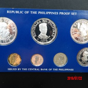 Philippines, 1975, Proof Set - Image 1