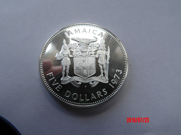 JAMAICA, $5, 1973 *