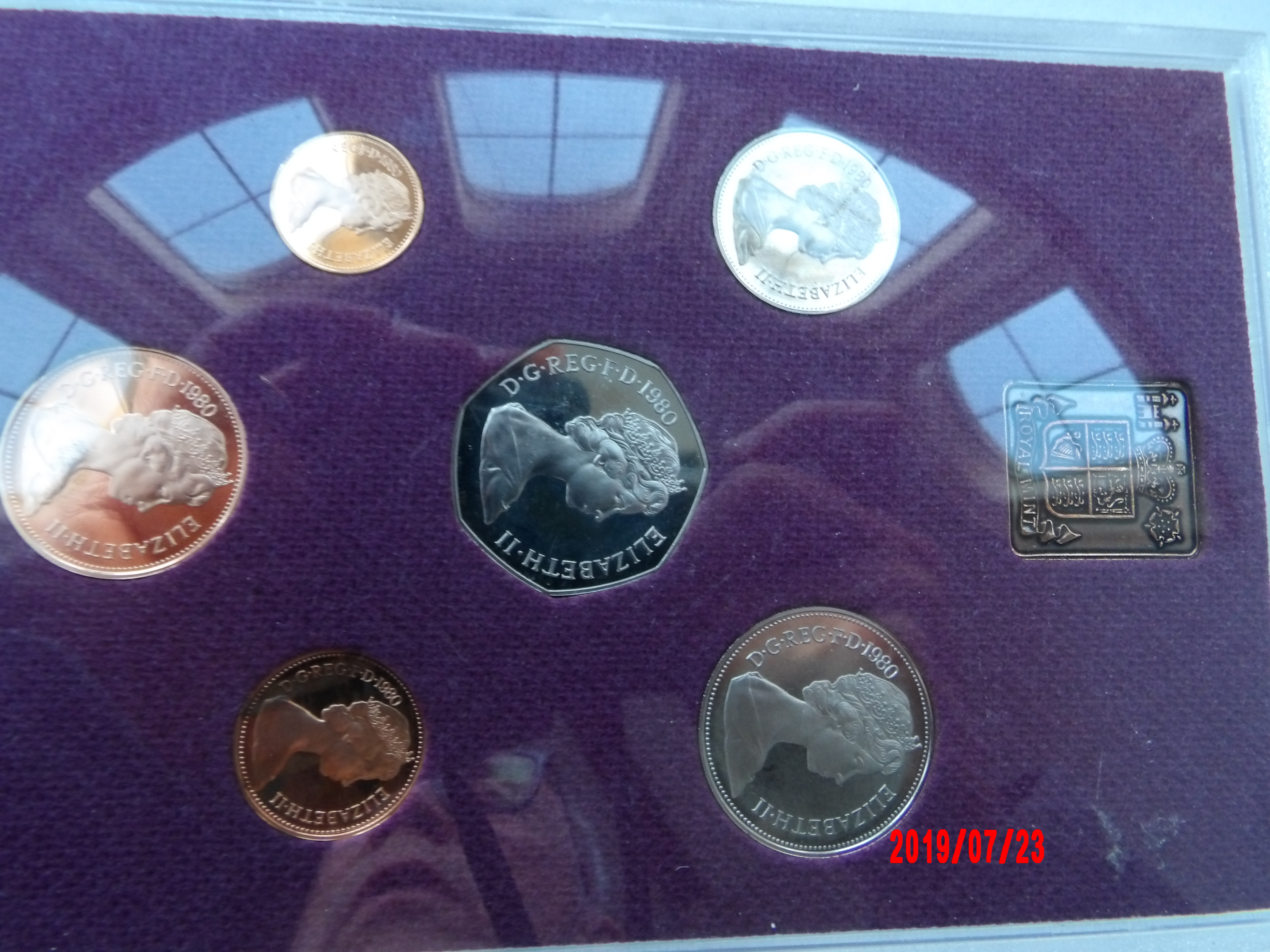 Gr. Britain, 1980, Proof Set - Image 1