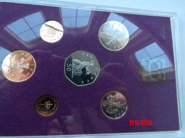 Gr. Britain, 1980, Proof Set