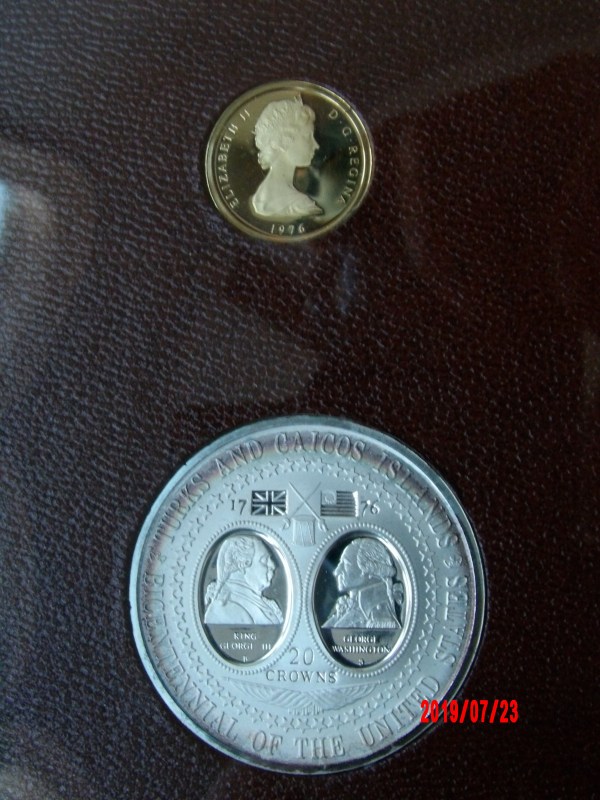 Turks and Caicos, 1976, Proof Set