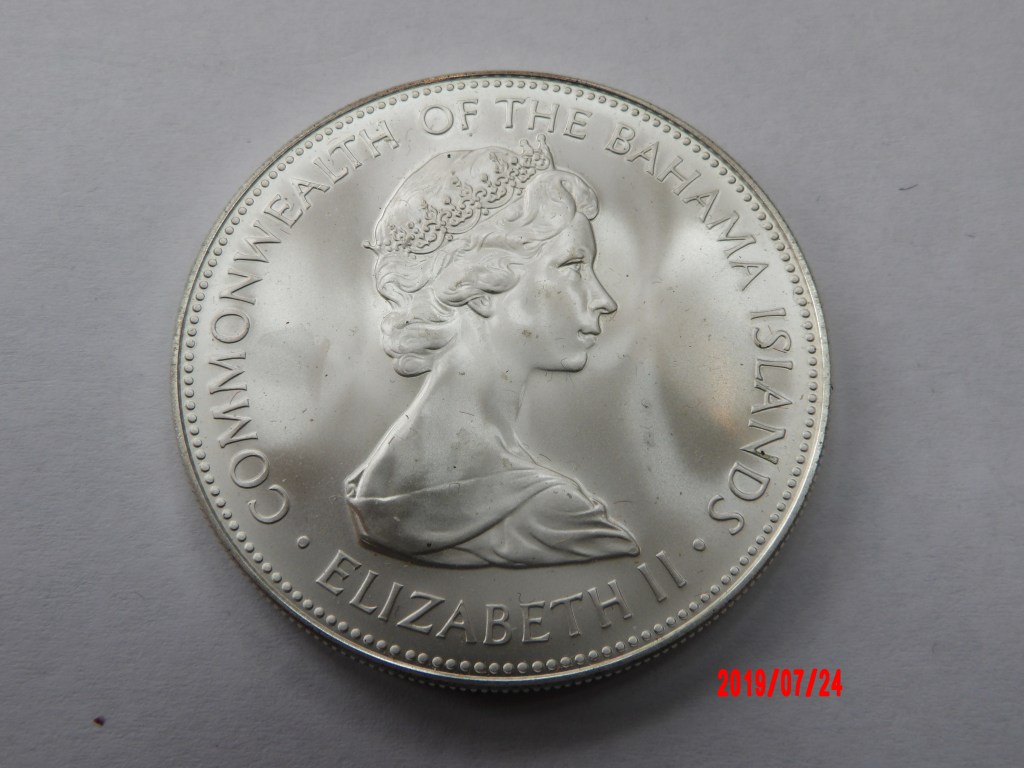 BAHAMAS, $5, 1972 *
