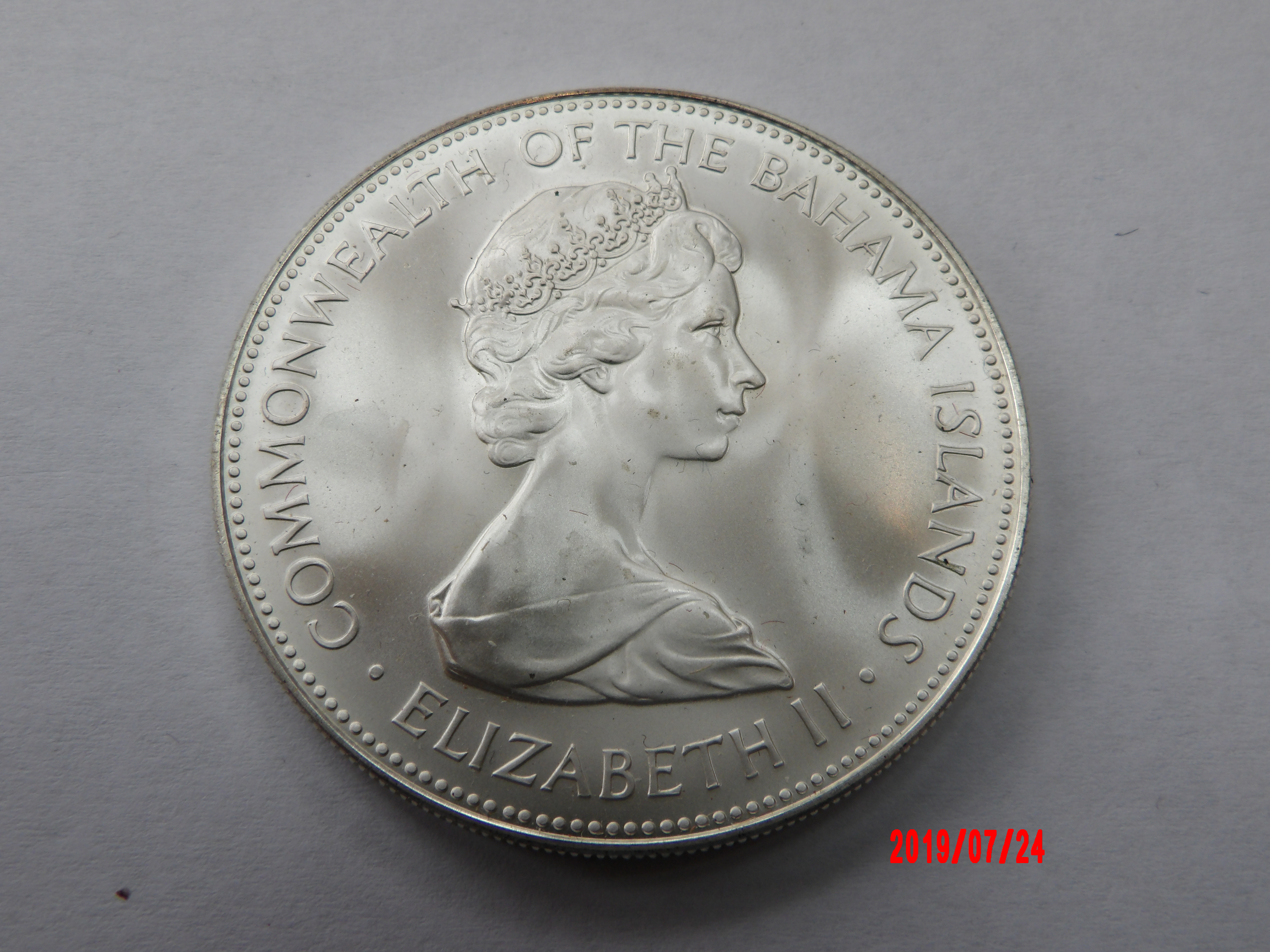 BAHAMAS, $5, 1972 * - Image 3