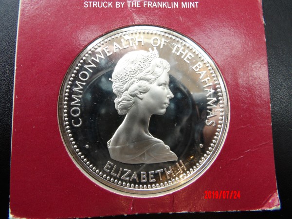 BAHAMAS, $10, 1973, PROOF *