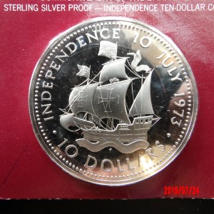 BAHAMAS, $10, 1973, PROOF * - Image 2