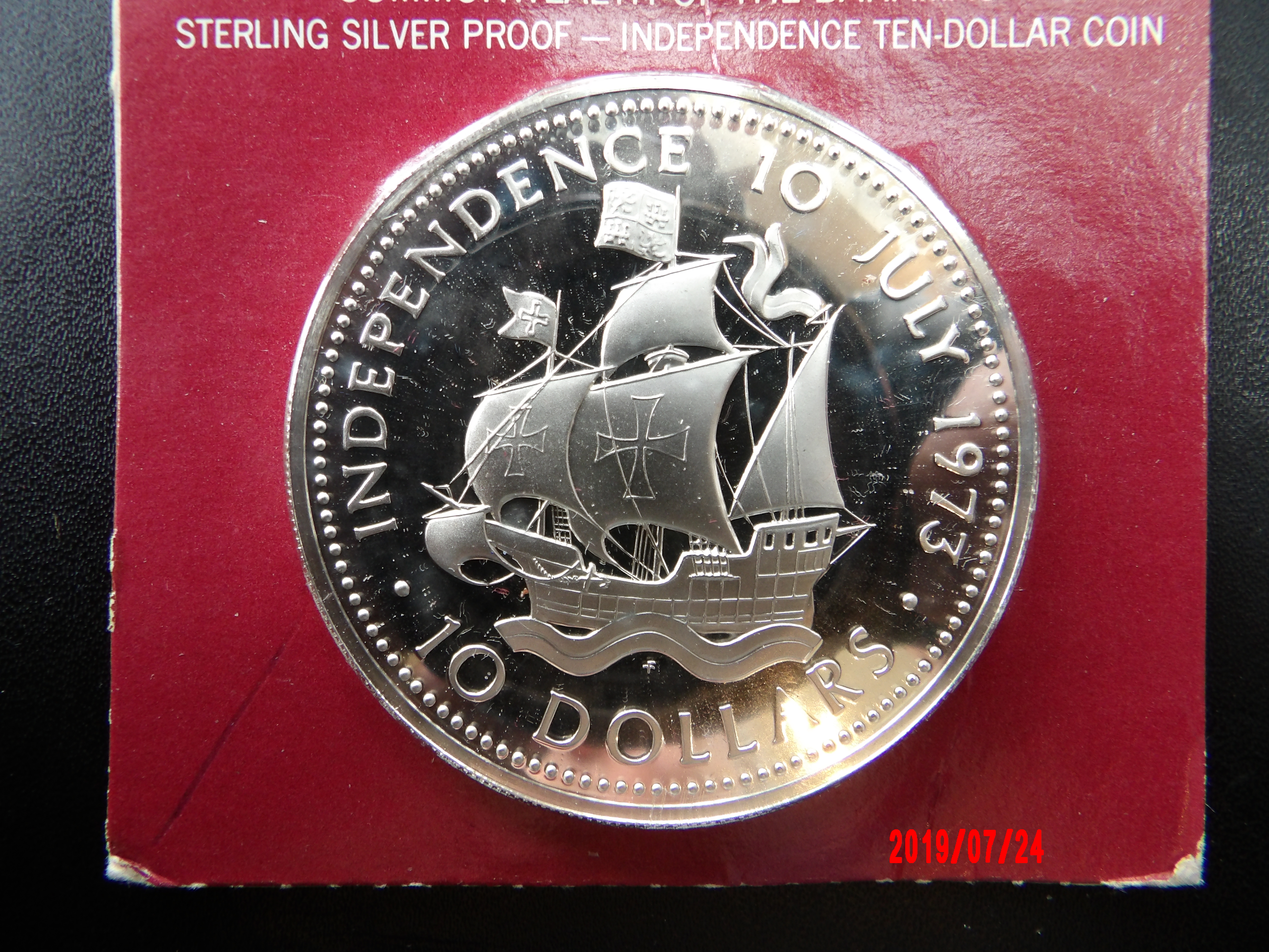 BAHAMAS, $10, 1973, PROOF * - Image 2