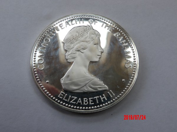 BAHAMAS, $10, 1973, PROOF *