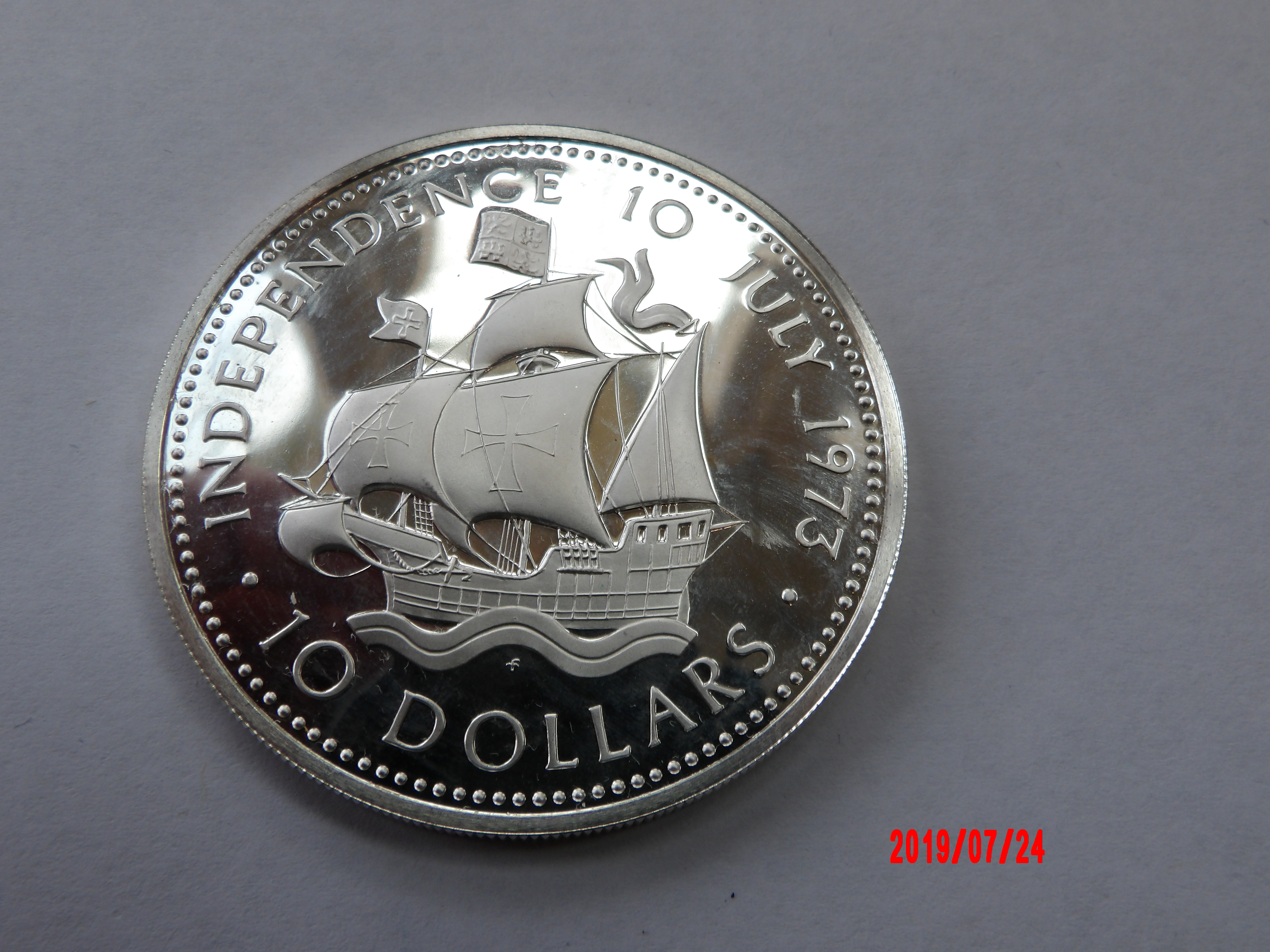 BAHAMAS, $10, 1973, PROOF * - Image 2