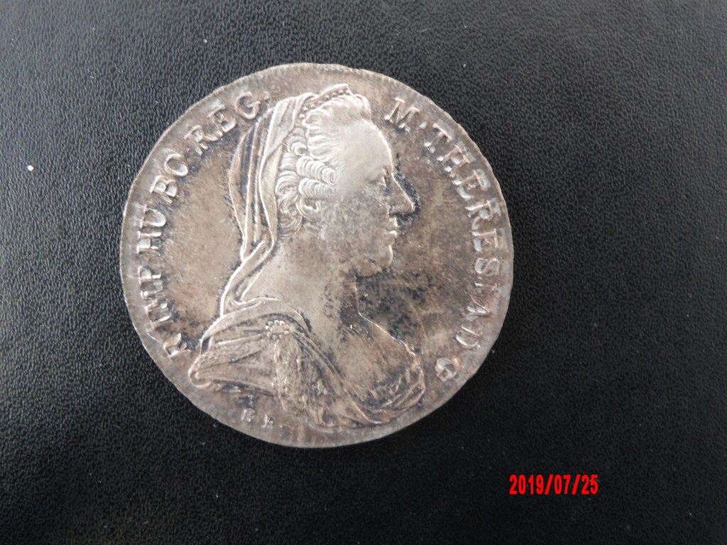 AUSTRIA, Thaler, 1780. Proof Restrike