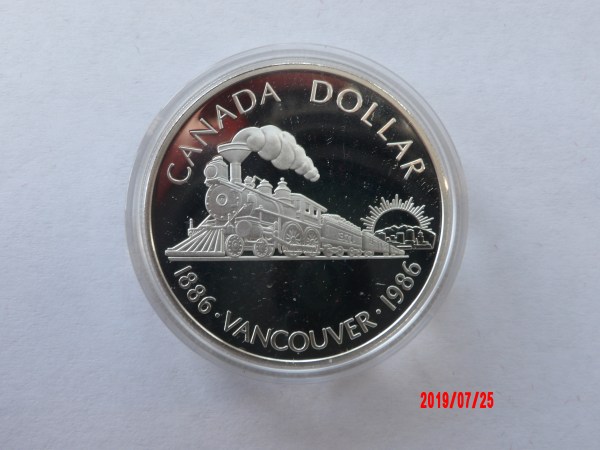 CANADA, Dollar, 1986, AR Proof *