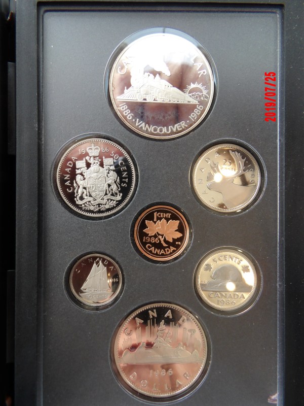 Canada, 1986, Double Dollar Proof Set *