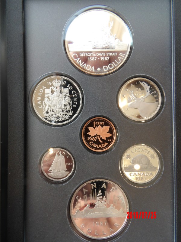 Canada, 1987, Double Dollar Proof Set *
