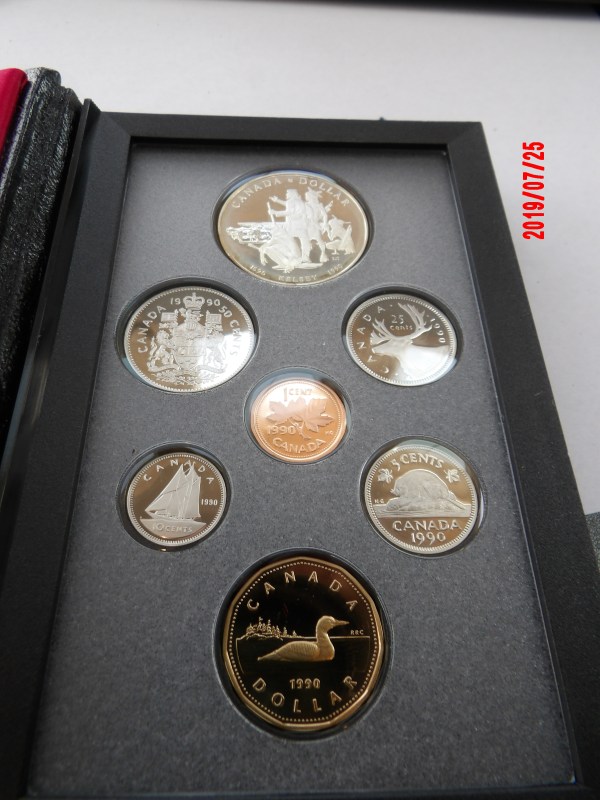 Canada, 1990, Double Dollar Proof Set *