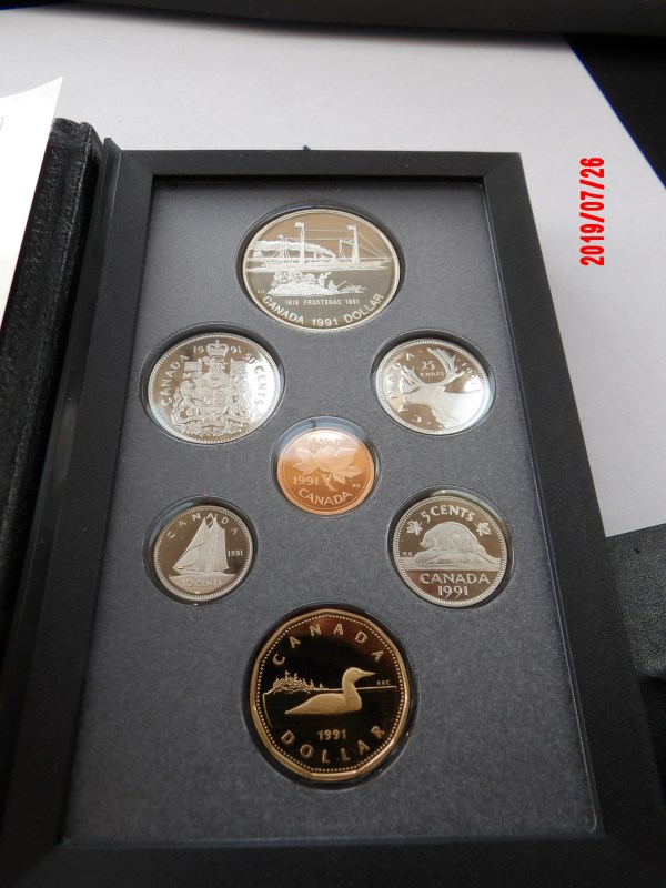 Canada, 1991, Double Dollar Proof Set *