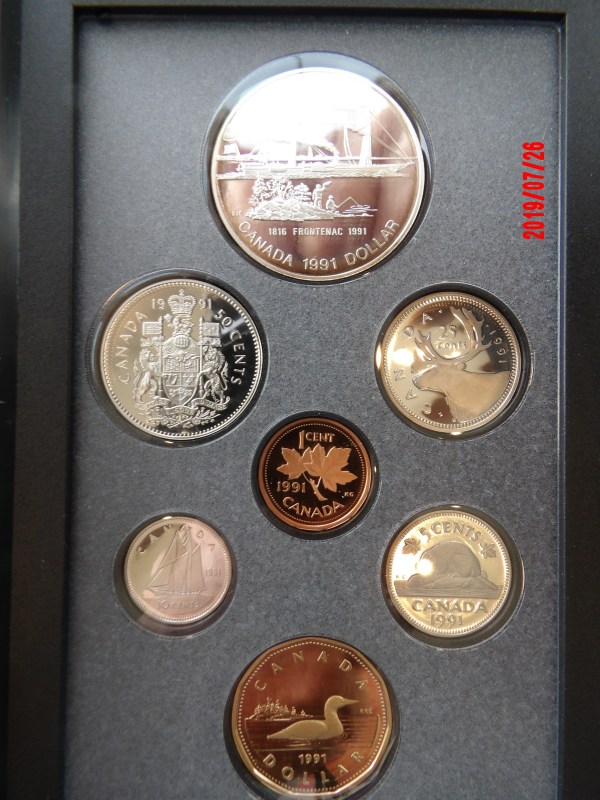 Canada, 1991, Double Dollar Proof Set *