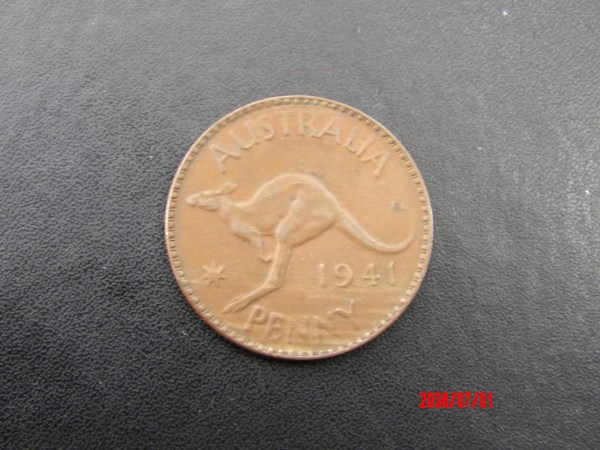 AUSTRALIA, 1D, 1941P
