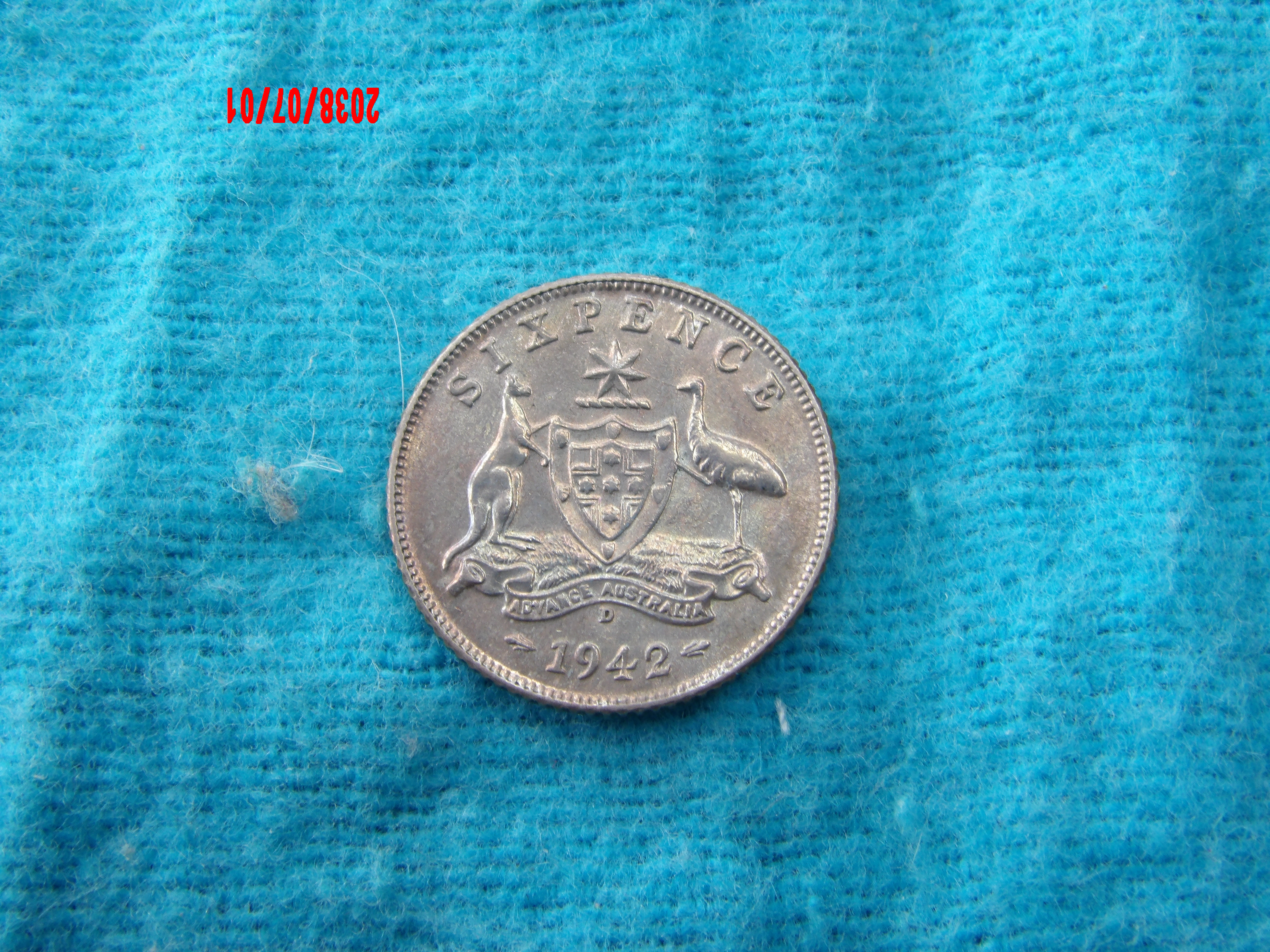 AUSTRALIA, 6D, 1942D - Image 2